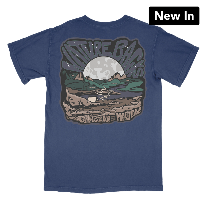 Nature Backs Chasing the Moon SS Tee