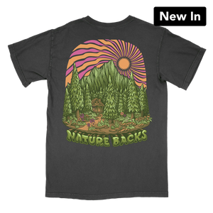 Nature Backs Burst SS Tee