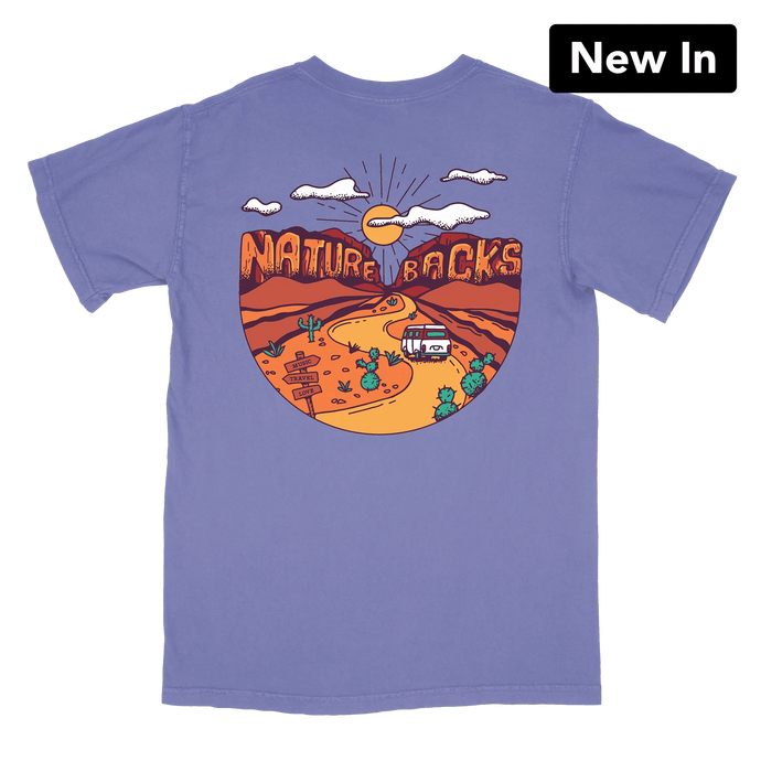 Nature Backs Traveller SS Tee