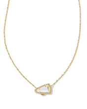 Load image into Gallery viewer, Kendra Scott Cheer Gold Short Pendant Necklace