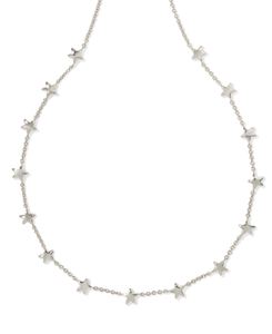 Kendra Scott Sierra Silver Star Strand Necklace