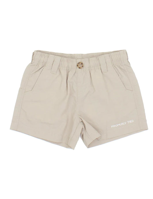 Properly Tied Boys Mallard Short Khaki