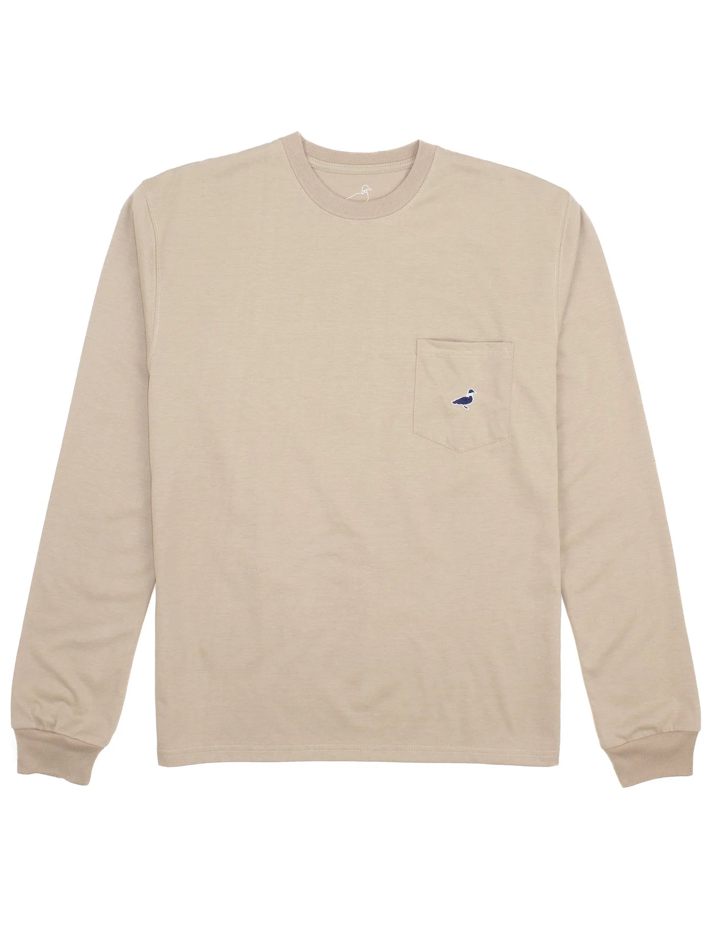 Properly Tied Men's Parker Pocket Tee LS Sand