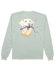 Properly Tied Boys Antler Lab LS Tee