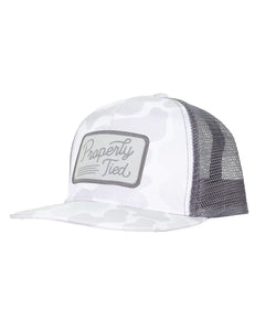 Properly Tied Boys Sportsman Trucker Hat Polar Camo