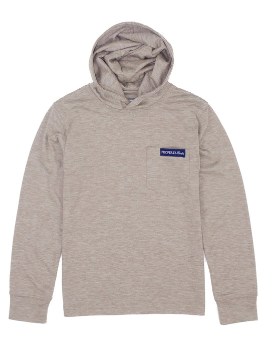 Properly Tied Boys Portland Hoodie Sand