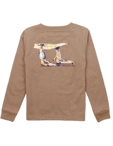 Properly Tied Baby Duck Band LS Tee