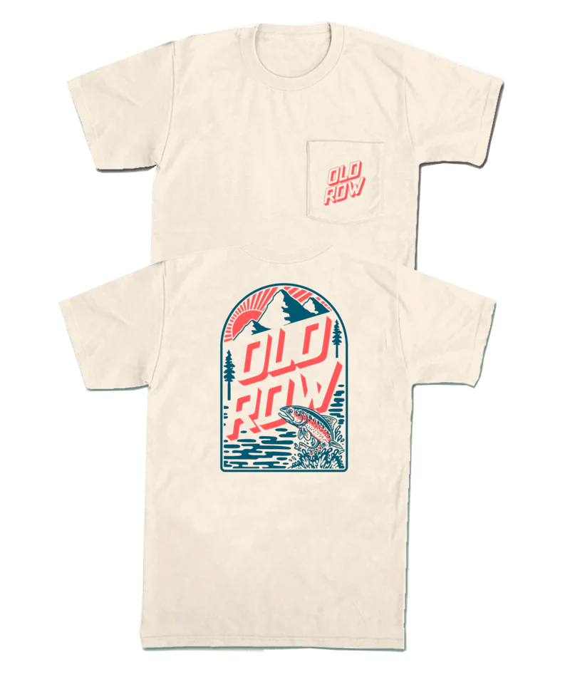 Old Row Outdoors Trout Mountain Pocket Tee