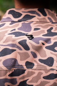 Burlebo Gauge Camo Performance Button Up