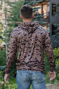 Burlebo Men's Gauge Camo Performance Hoodie