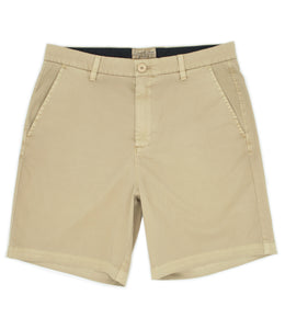 Coastal Cotton Sandstone Performance Shorts