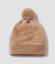 Load image into Gallery viewer, Southern Shirt Company Feather Knit Beanie Mocha Tan