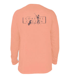 Coastal Cotton Youth On The Hunt LS Tee