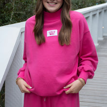 Load image into Gallery viewer, Lulu Mac Terry LS Top in Hot Pink