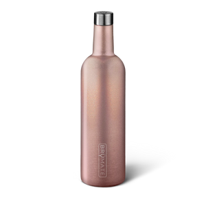 BruMate WINESULATOR 25oz Wine Canteen Glitter Rose Gold