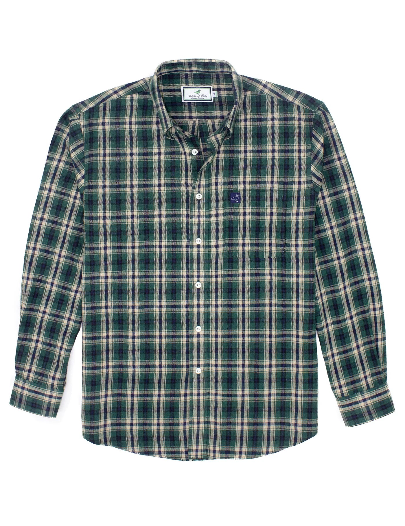 Properly Tied Men's Classic Flannel Alpine