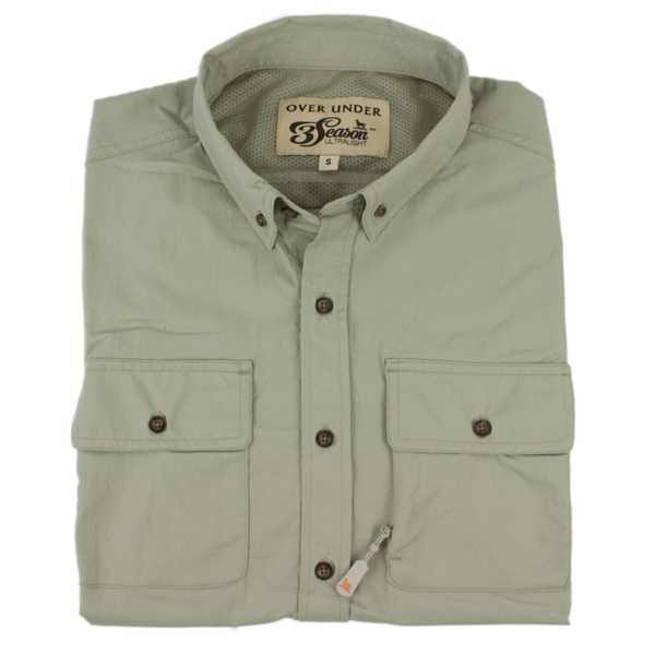 Over Under Men's 3-Season Ultra Light Button Down Shirt