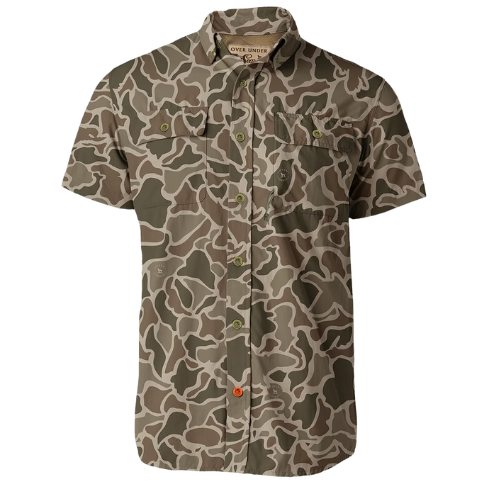 Over Under S/S 3-SEASON ULTRALIGHT SHIRT Duck Camo