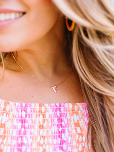 Olivia  Luxe Initial Necklace