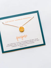 Load image into Gallery viewer, Mary Square Necklace Carded Purpose