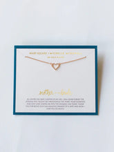 Load image into Gallery viewer, Mary Square Necklace Carded Mother Of The Bride