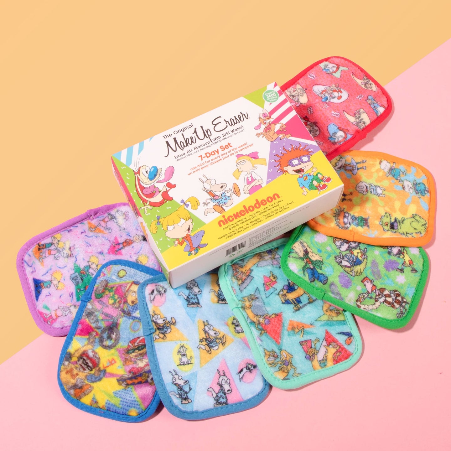 Make-Up Eraser 7 Day Set- 90s Nickelodeon