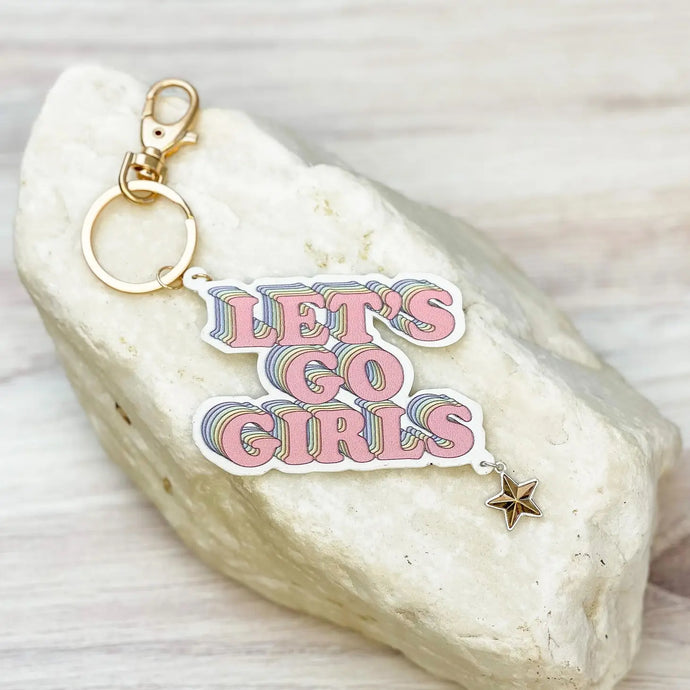 Let's Go Girls Echo Keychain