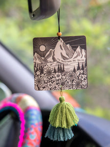 Natural Life Mountain Car Freshener