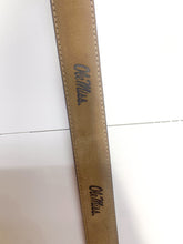 Load image into Gallery viewer, Crazyhorse Light Brown Stitch Leather Embossed Belt