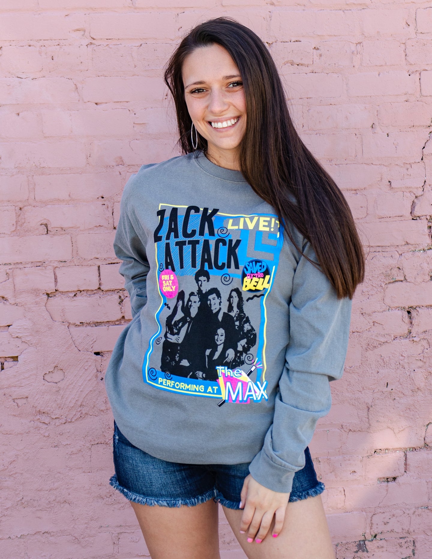 Versatile Zack Attack Band Long Sleeve Tee