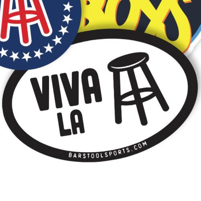 Barstool Sports Viva La Barstool Sticker