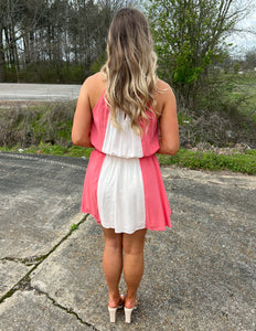 Beach Gal Color Block Dress