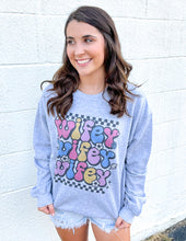 Load image into Gallery viewer, Retro Wifey Graphic Sweatshirt