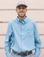 Load image into Gallery viewer, Southern Tide Men&#39;s Intercoastal Mini Tattersal Long Sleeve Button Down Sportshirt