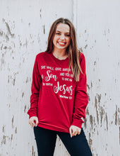 Load image into Gallery viewer, Jesus Long Sleeve Tee