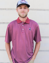 Load image into Gallery viewer, Southern Collegiate MSU Single Stripe Polo