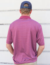 Load image into Gallery viewer, Southern Collegiate MSU Single Stripe Polo