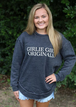 Load image into Gallery viewer, Girlie Girl Originals Logo Sweatshirt Black