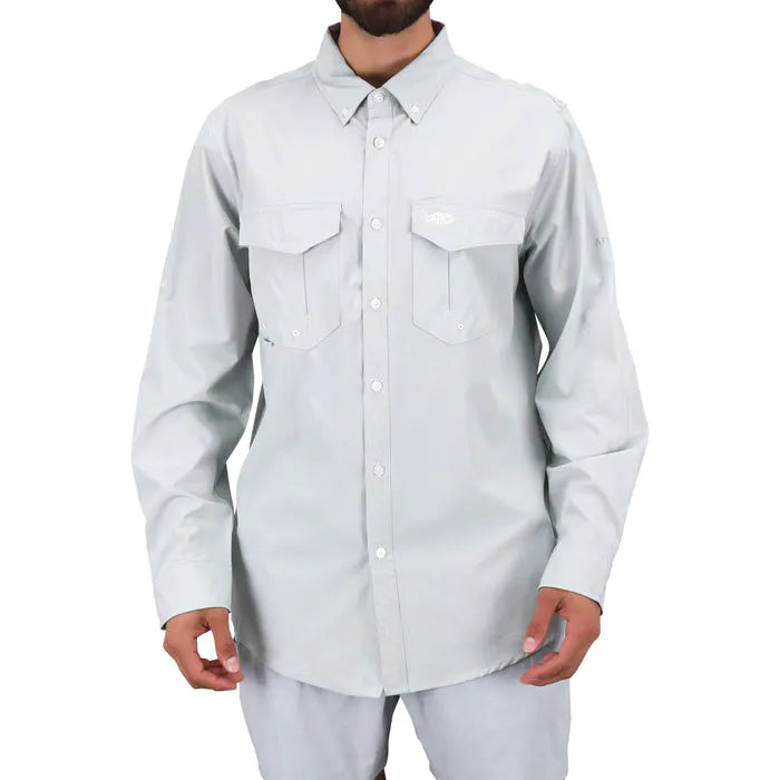 Aftco Apex Stretch LS Button Down Shirt