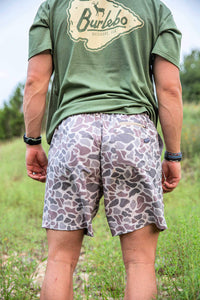 Burlebo Everyday Shorts 7" Classic Deer Camo