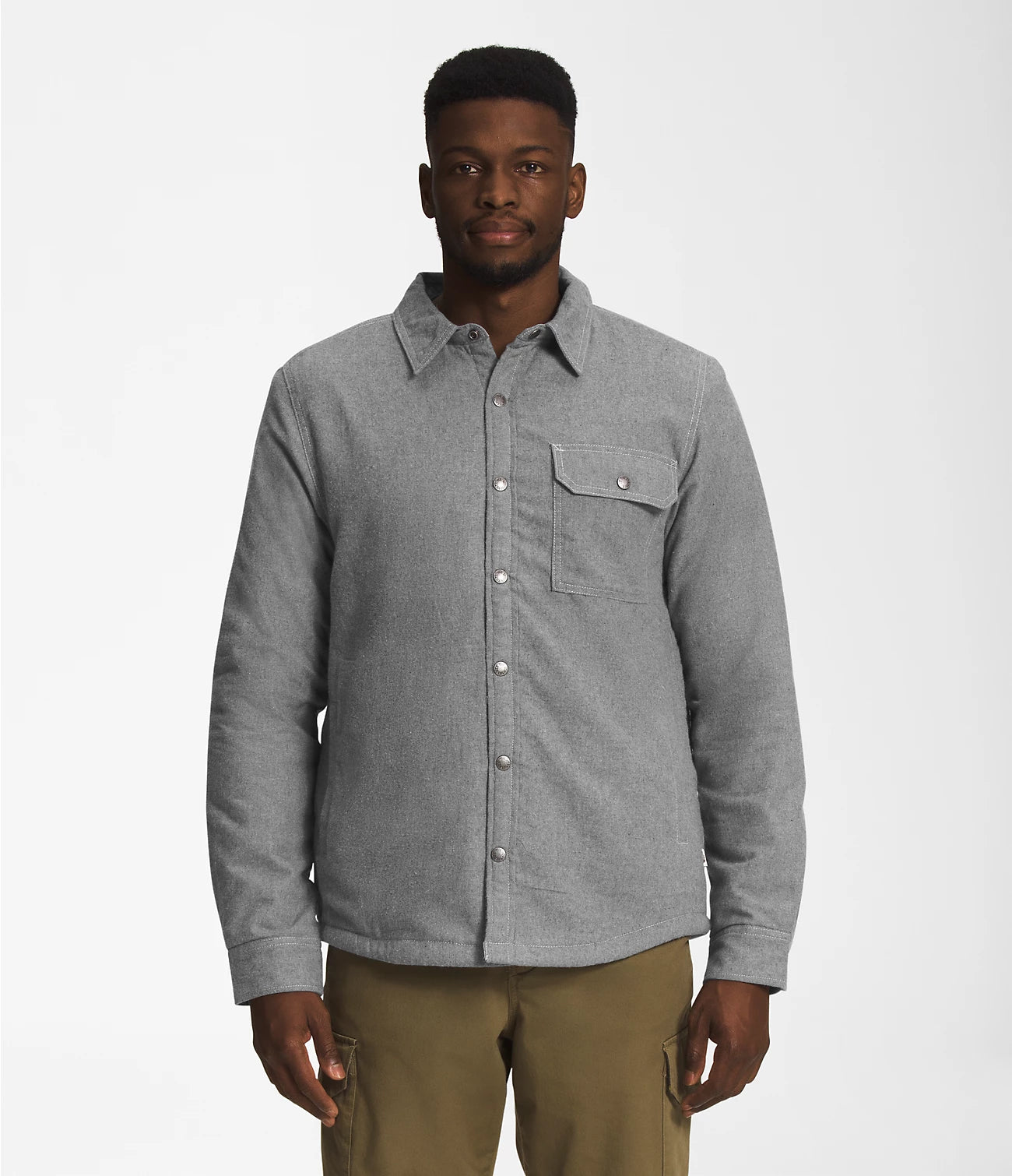 The North Face Men's Campshire Shirt TNF Med Grey Heather