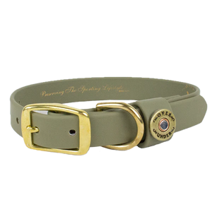 Over Under Water Dog Collar Olive