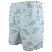 Load image into Gallery viewer, Over Under Shearwater Swim Short Water Camo