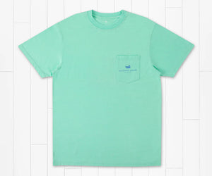 Southern Marsh Seawash Distant Shores SS Tee Bimini Green