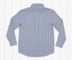 Southern Marsh Youth Oak Grove Washed Gingham Dress Shirt