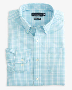 Southern Tide Men's BRRR Charleston Beaumont Plaid Intercoastal Sport Shirt