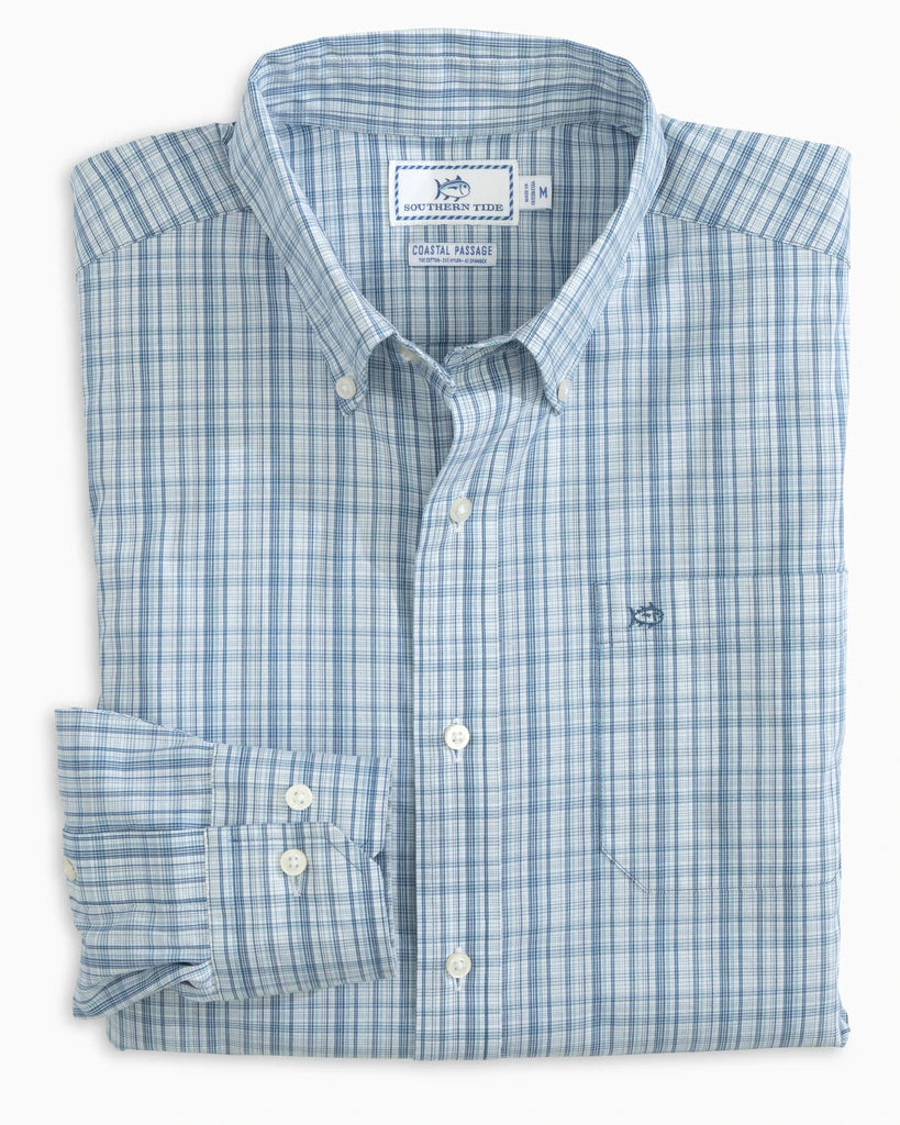 Southern Tide Men's Ellis Costal Passage Sport Shirt