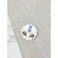 Football Helmet Stud Earrings