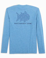 Southern Tide Men's Fintastic SJ Performance LS Tee