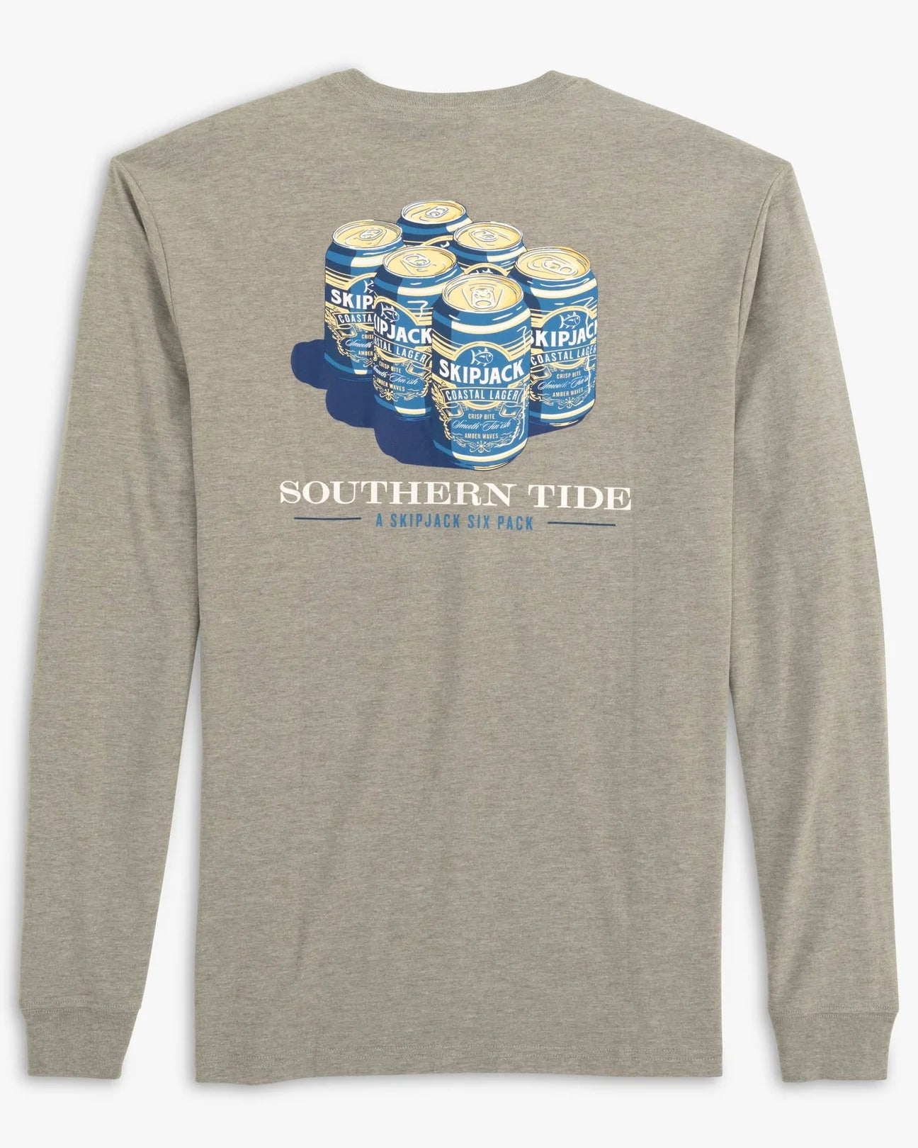 Southern Tide Men's Heather SkipJack Six Pack Long Sleeve T-Shirt